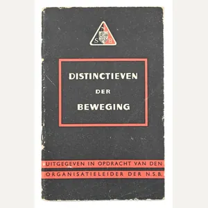 Dutch NSB Booklet 'Distinctieven der Beweging'