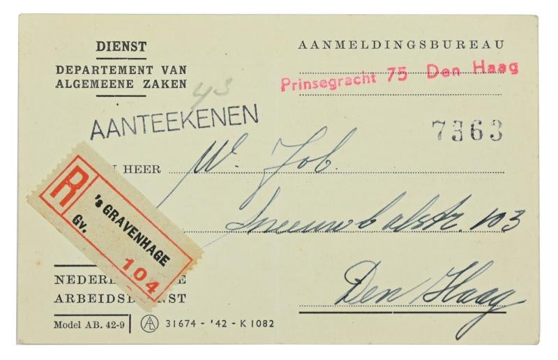 Dutch NAD Recruitment Message