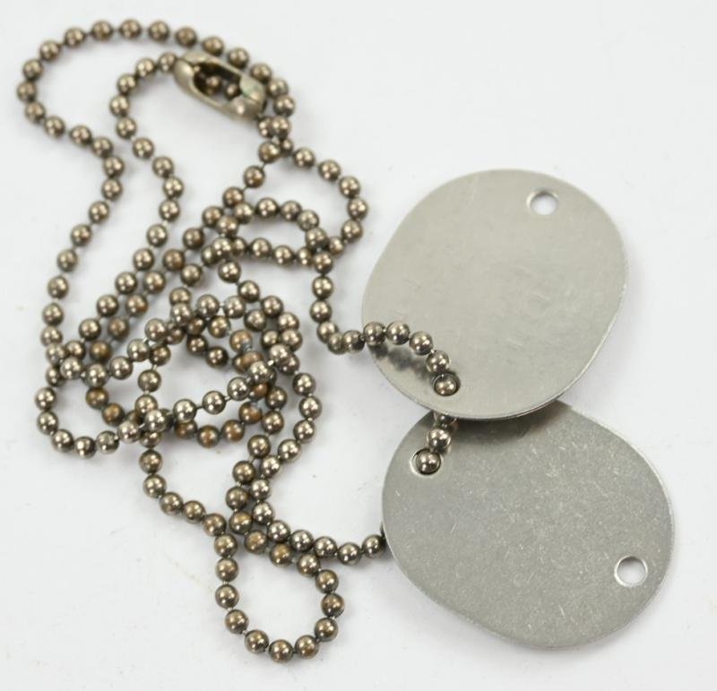 US Navy WW2 Dog-tag set 'William F. Wolff' — image 4