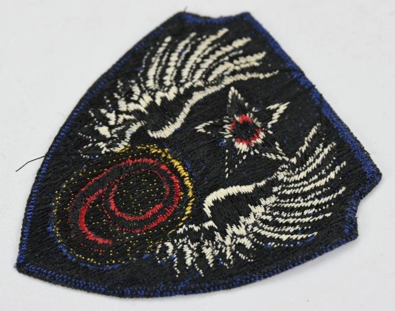 USAAF 9th Air Force SSI British Made — image 4