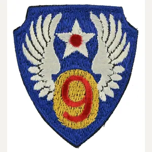 USAAF 9th Air Force SSI British Made