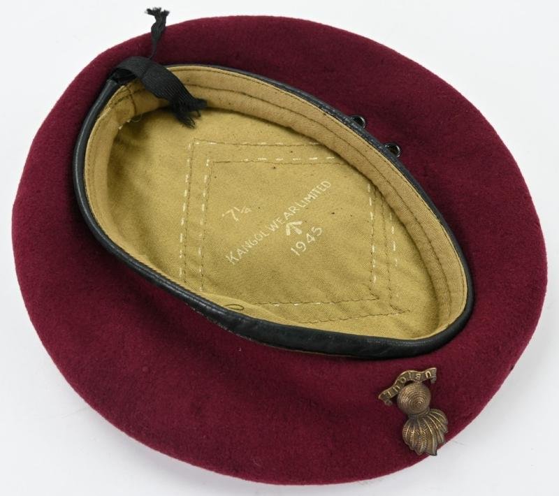 British WW2 Paratrooper Beret 'Royal Artillery' — image 8