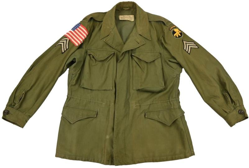 US WW2 M-1943 17th Airborne Division Combat Tunic