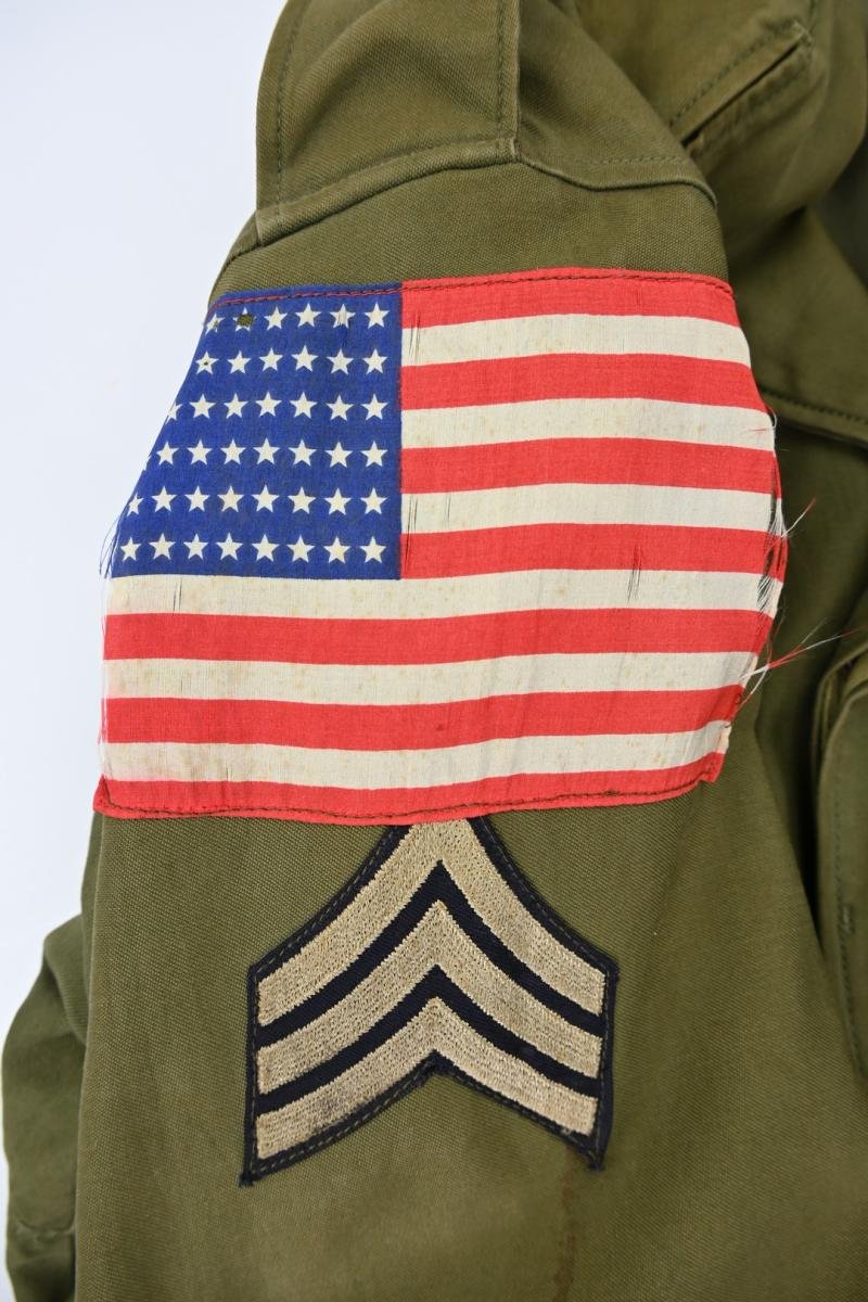 US WW2 M-1943 17th Airborne Division Combat Tunic — image 6