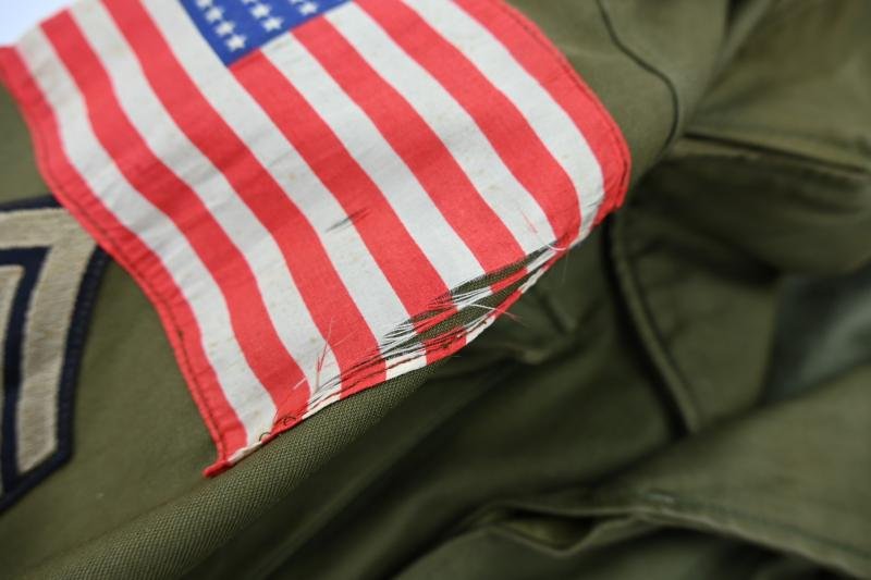 US WW2 M-1943 17th Airborne Division Combat Tunic — image 8