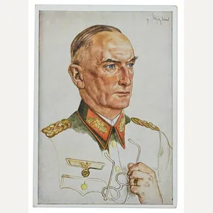 German WH Postcard 'Generaloberst von Witzleben