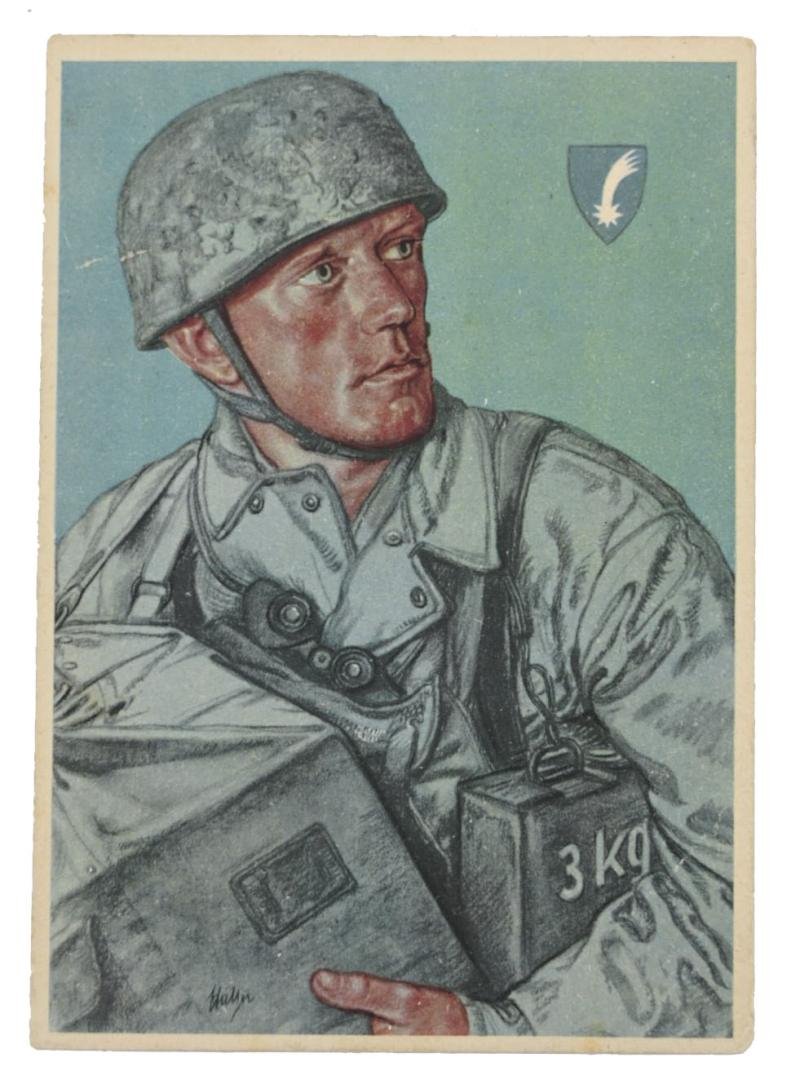 German Postcard of LW FSJ Pioneer