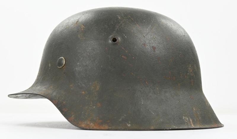 German WH M42 ND Combat Helmet Ex-Chickenwire — image 4