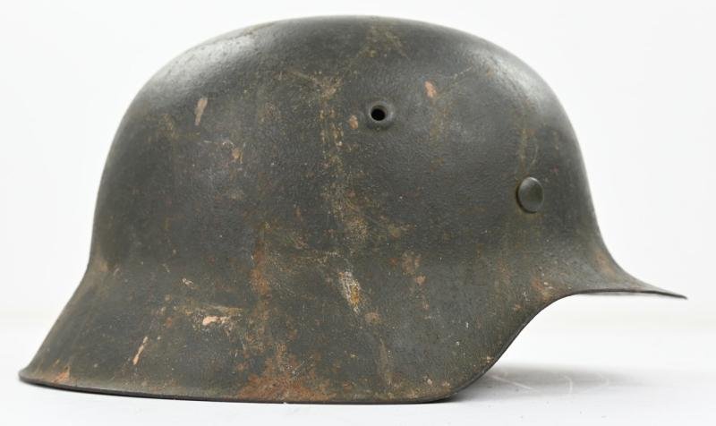 German WH M42 ND Combat Helmet Ex-Chickenwire — image 6