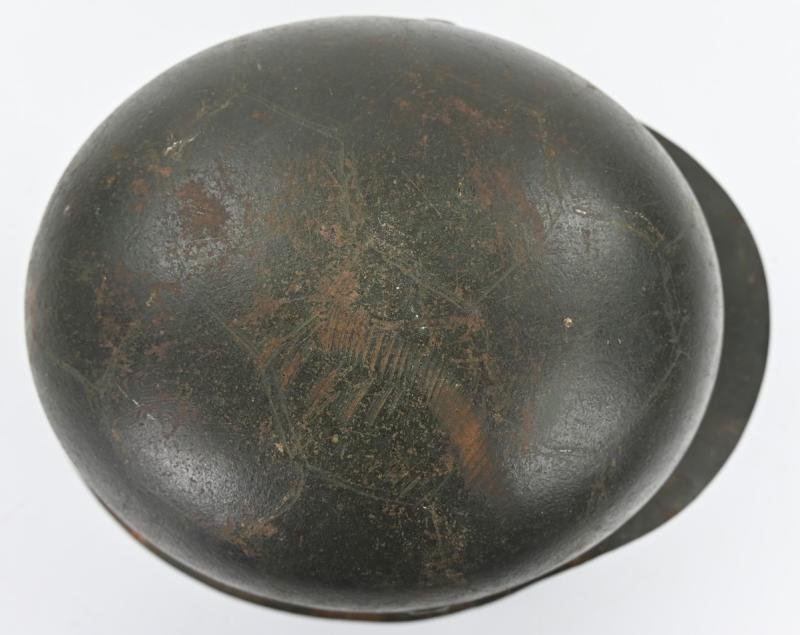 German WH M42 ND Combat Helmet Ex-Chickenwire — image 8