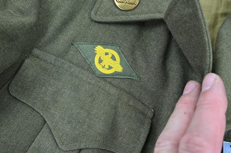 US WW2 101st Airborne Division GIR Ike Jacket — image 4
