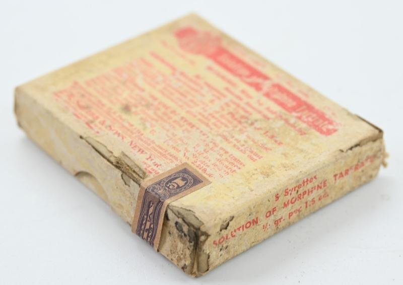 US WW2 Medical Morphine Tartrate Package — image 2