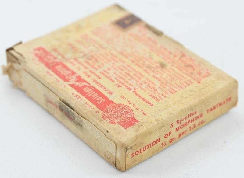US WW2 Medical Morphine Tartrate Package — image 3