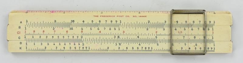 US Silde Ruler 'Earl L. Long' Manhattan Project — image 5