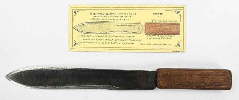 US WW2 Published Fighting Knife