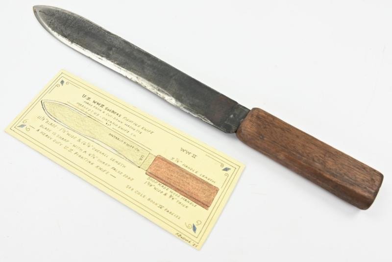 US WW2 Published Fighting Knife — image 8