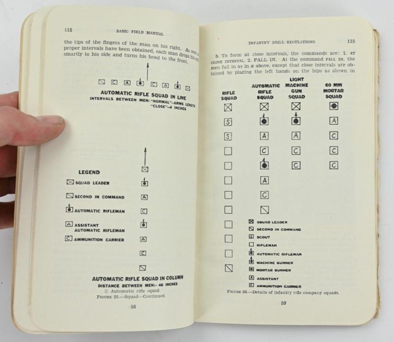 US WW2 FM 22-5 Basic Field Manual Infantry Drill Regulations — image 4