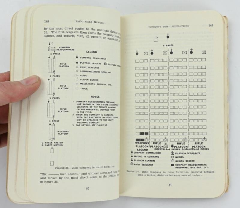 US WW2 FM 22-5 Basic Field Manual Infantry Drill Regulations — image 6