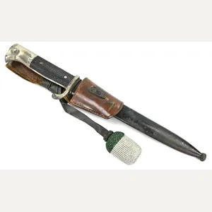 German WH Short K98 Parade Dress Bayonet with Frog and …