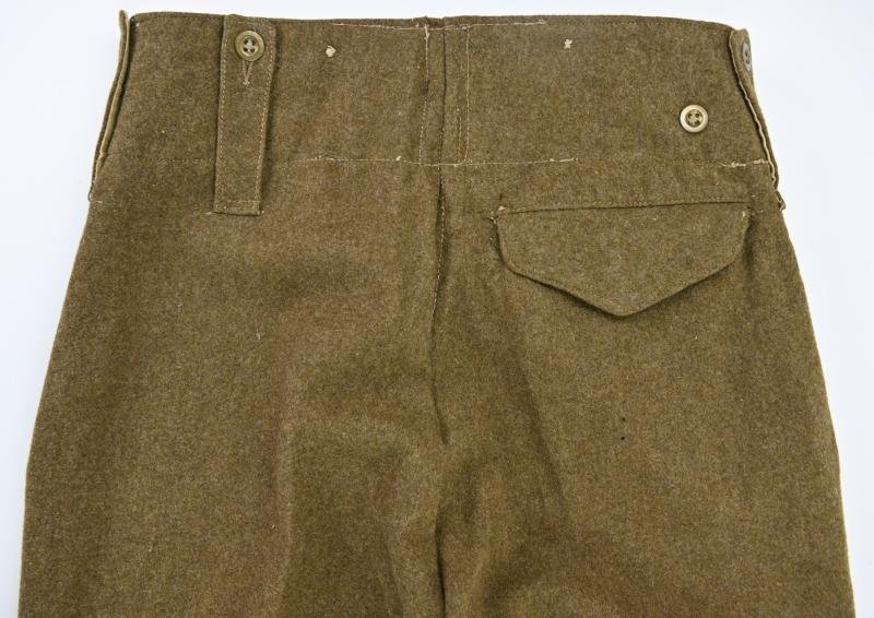 British WW2 P37 Battledress Trousers Serge. — image 4