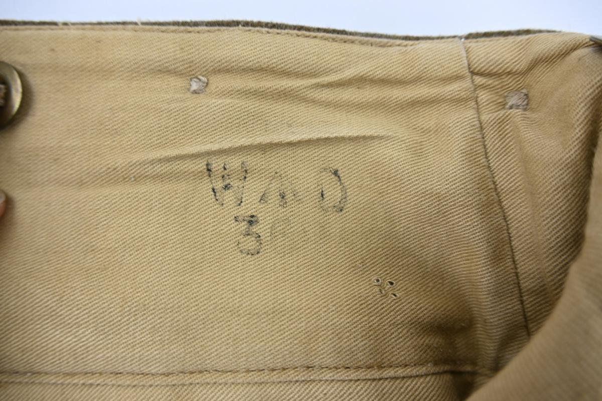 British WW2 P37 Battledress Trousers Serge. — image 9