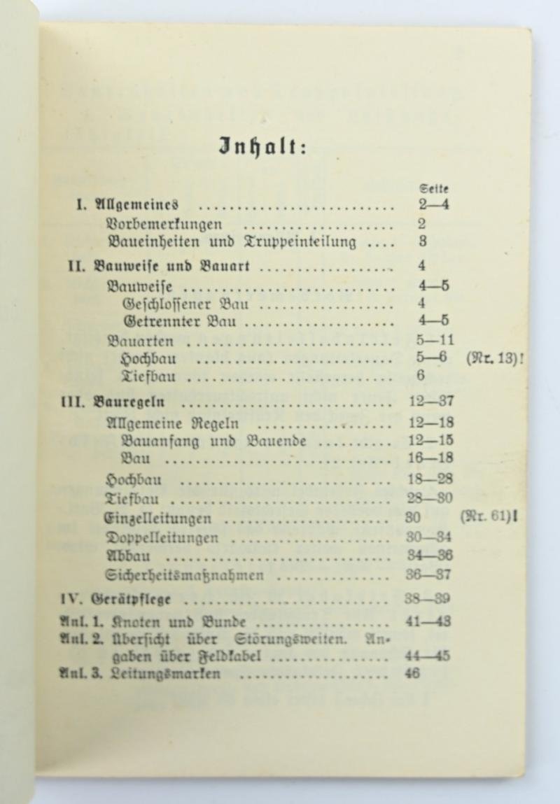German WH Instruction Manual 'Fieldphone signal making' — image 2