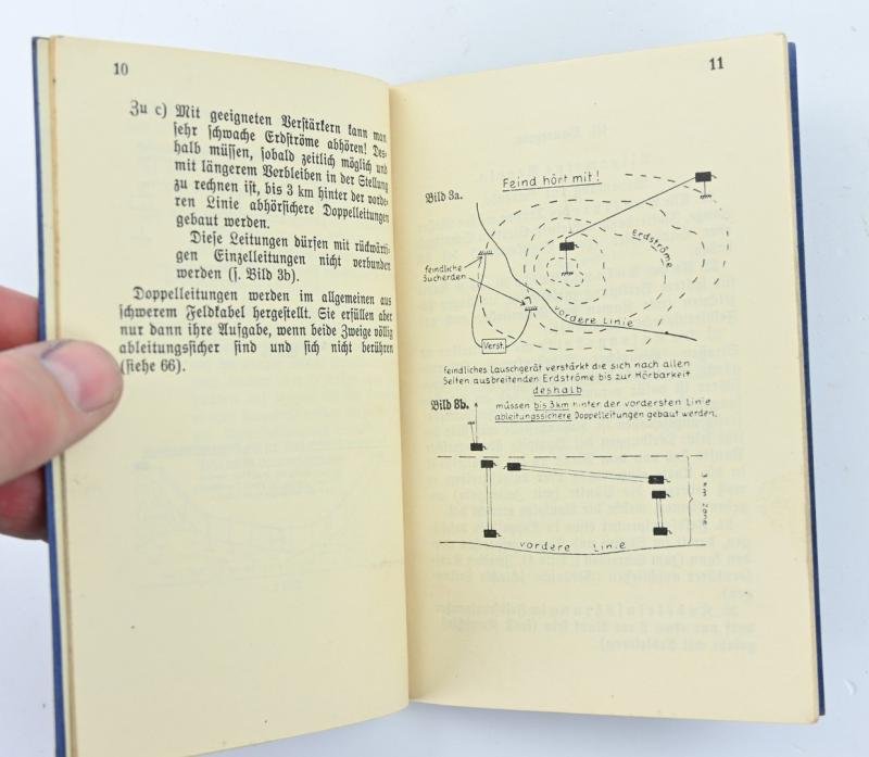 German WH Instruction Manual 'Fieldphone signal making' — image 3