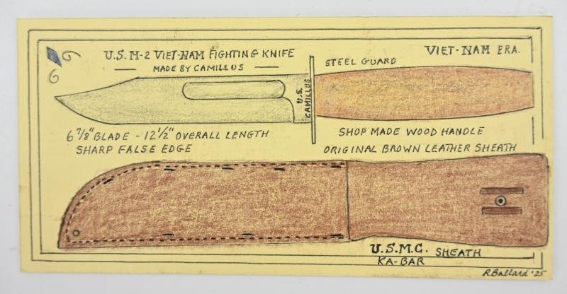 USMC Vietnam War Fighting Knife — image 2