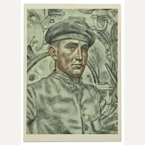 German KM Postcard 'Torpedomaat'