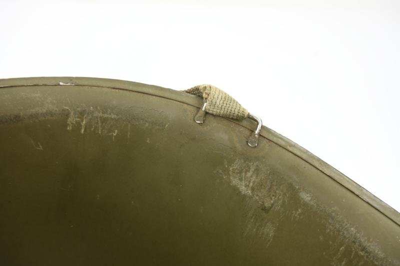 US WW2 Named M1 Combat Helmet 'Norman R. Frost' — image 11