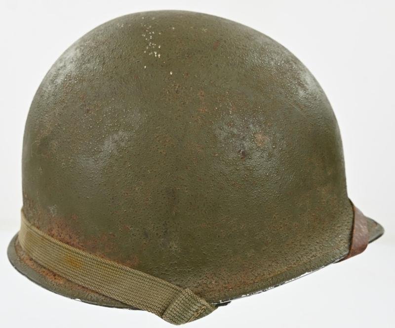 US WW2 Named M1 Combat Helmet 'Norman R. Frost' — image 5