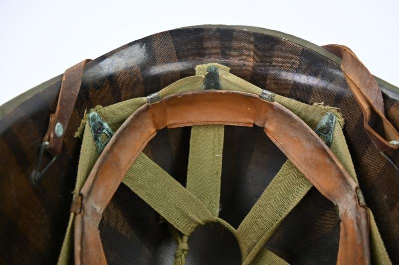 US WW2 Named M1 Combat Helmet 'Norman R. Frost' — image 7