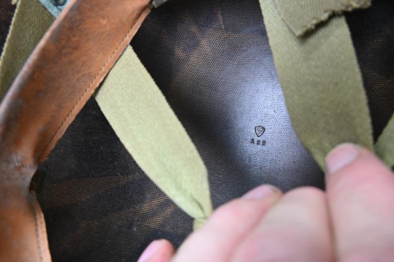 US WW2 Named M1 Combat Helmet 'Norman R. Frost' — image 8