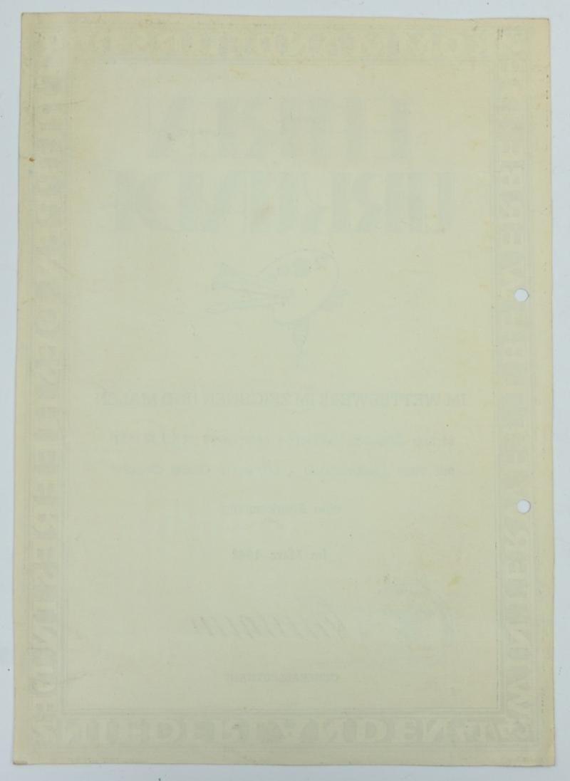 Dutch Honor Award Certificate of Oberschütze Wilhelm Homann — image 6