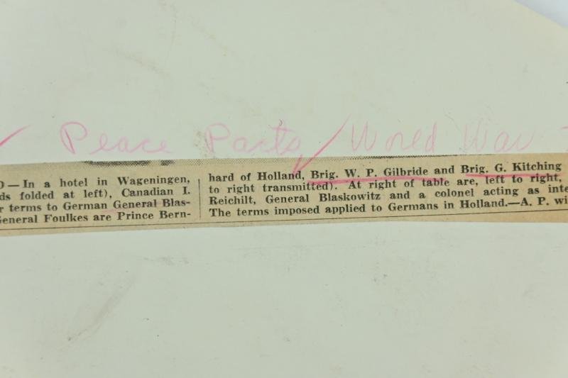 Allied WW2 Press Photo 'German Surrender in Holland' — image 5