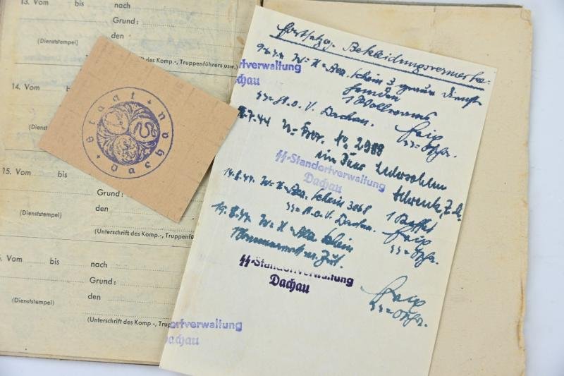 German Waffen-SS Soldbuch SS-hauptsturmführer Erwin Fellner — image 15