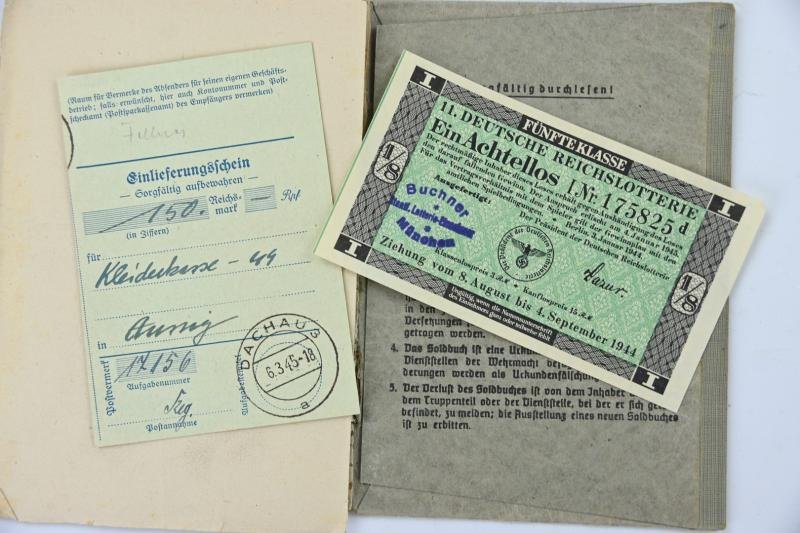 German Waffen-SS Soldbuch SS-hauptsturmführer Erwin Fellner — image 17