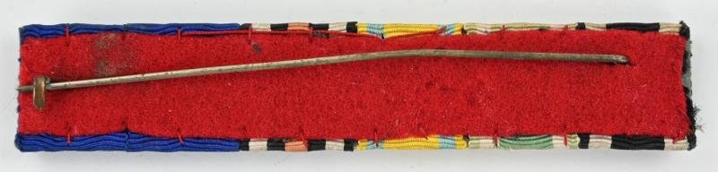 German WH 7 Pieced Ribbon Bar — image 3
