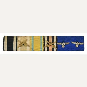 German WH 7 Pieced Ribbon Bar