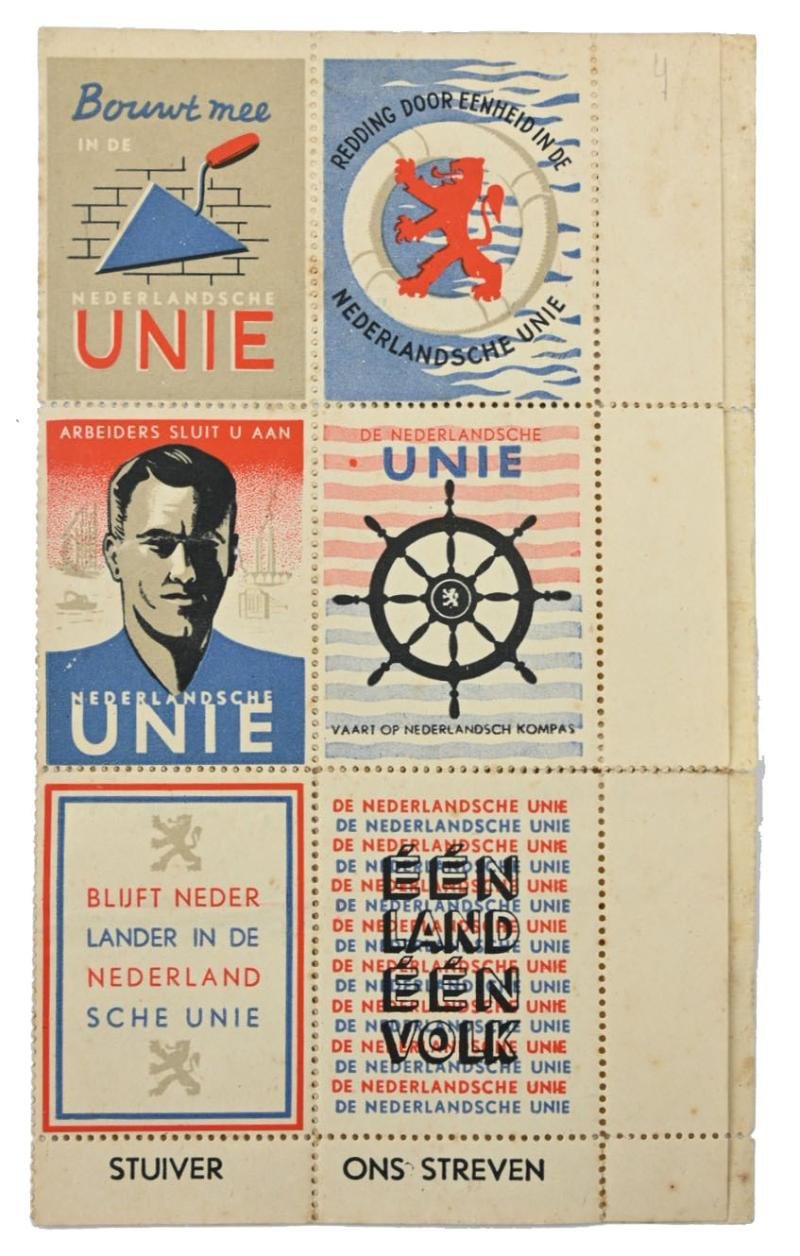Dutch Union Stamps 'Nederlandse Unie' — image 2