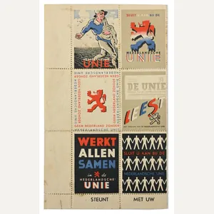 Dutch Union Stamps 'Nederlandse Unie'