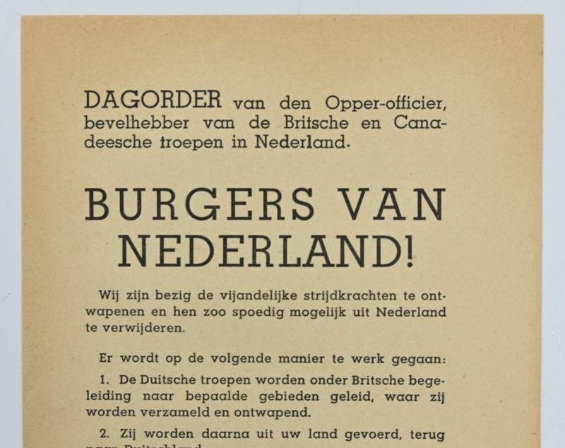 Allied WW2 Leaflet 'Disarming German Troops' — image 2