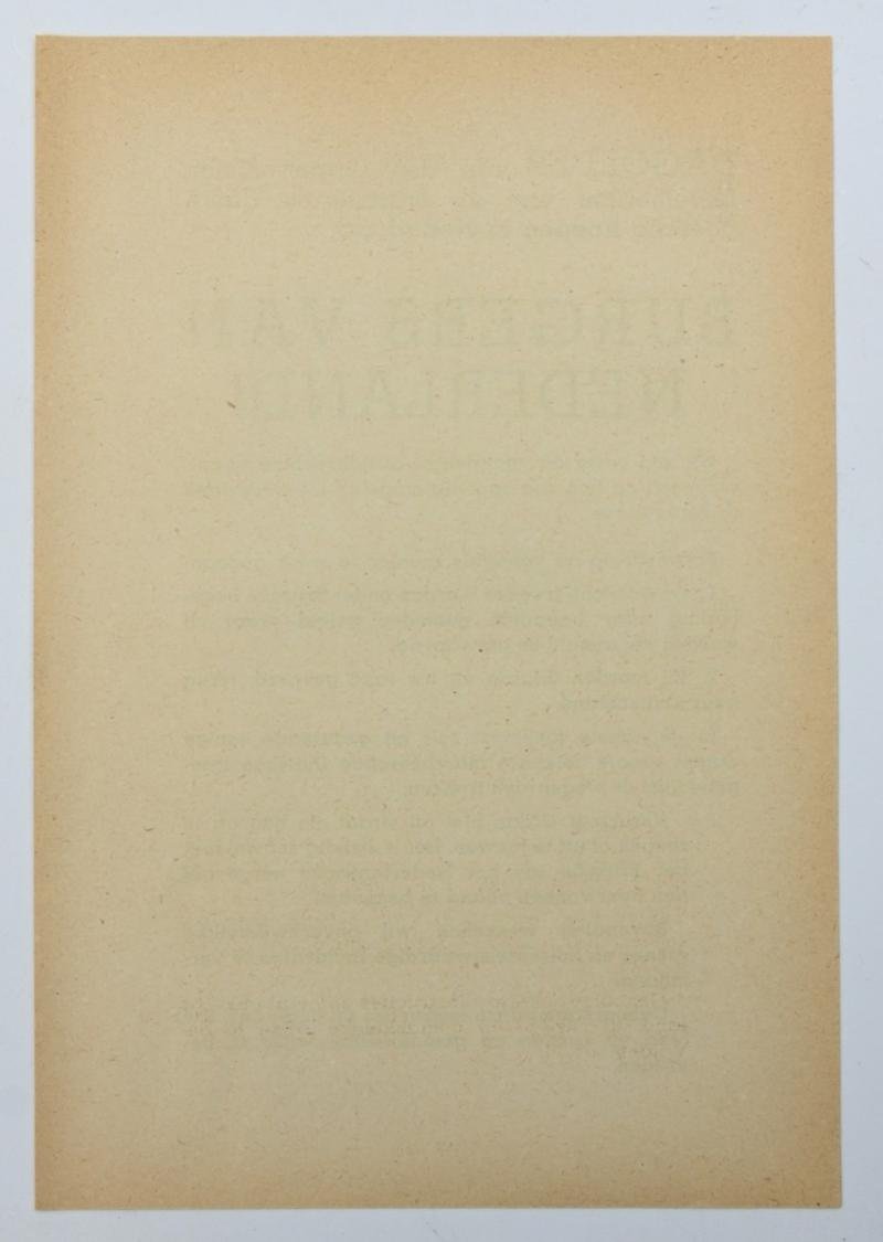 Allied WW2 Leaflet 'Disarming German Troops' — image 3