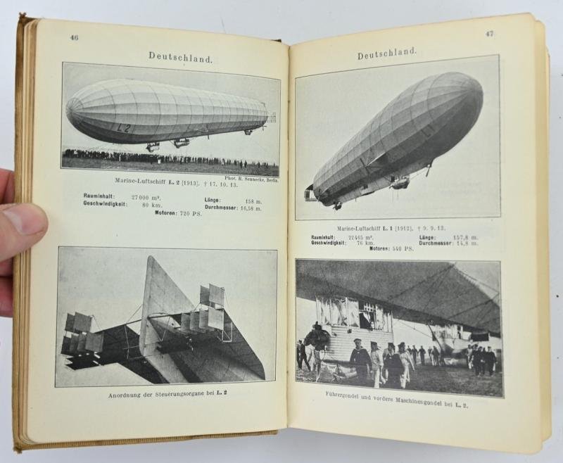 German WW1 Pocketbook 'Airplane Identification' 1914 — image 5