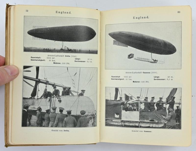 German WW1 Pocketbook 'Airplane Identification' 1914 — image 6