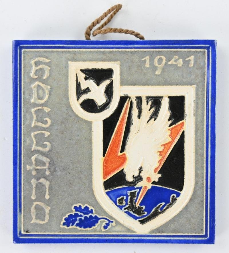 German LW Nachtjagd Tile Holland 1941 — image 2