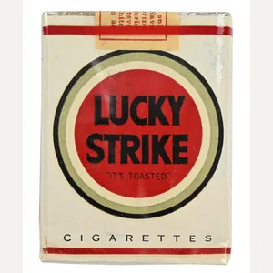 US WW2 Package of Lucky Strike Cigarets