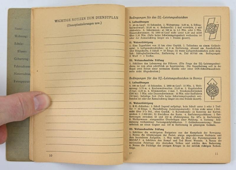 German HJ Booklet 'Du und dein Heer' — image 3