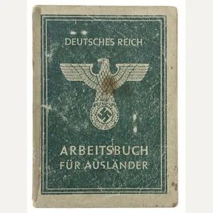 German Third Reich Foreigner (Dutch) Workers Pass