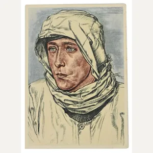 German WH Postcard 'Spahtruppfuhrer'